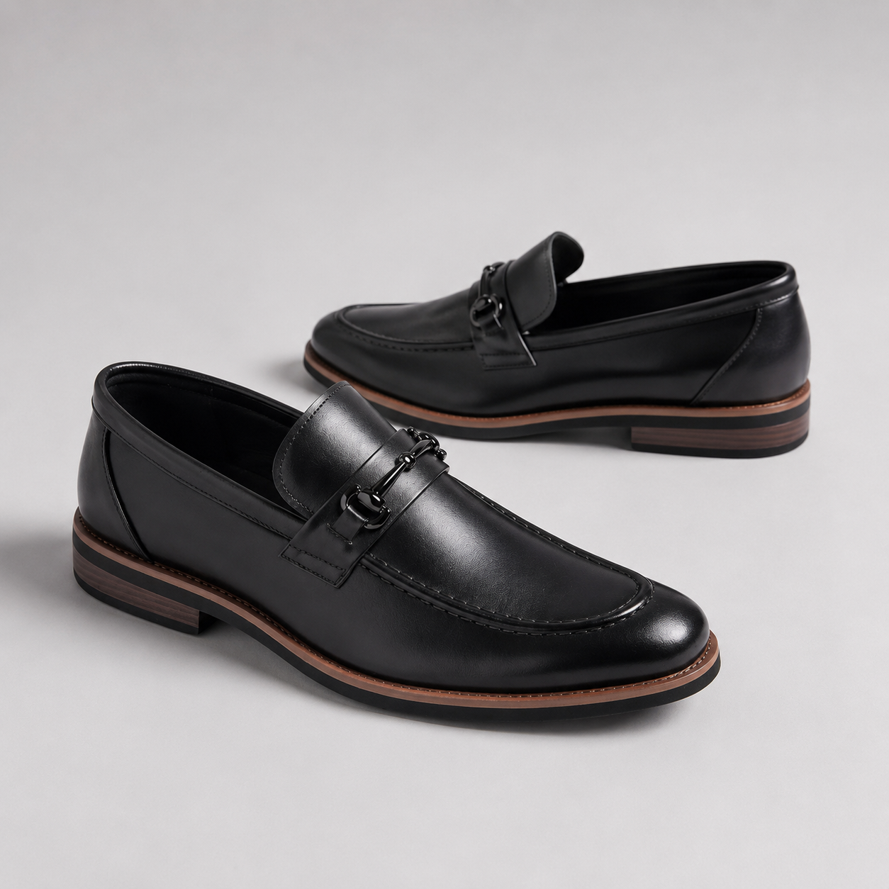 Montarello Men's Dress Loafers Slip On