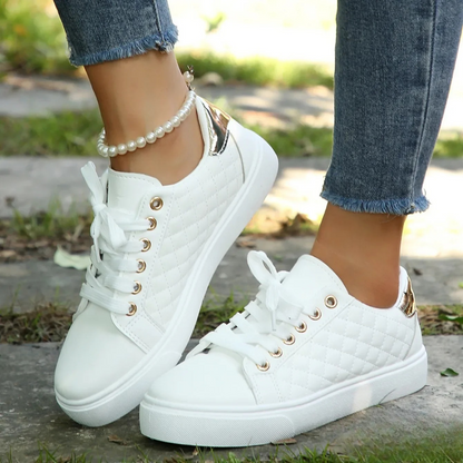 Montarello Quilted Women's Platform Sneakers