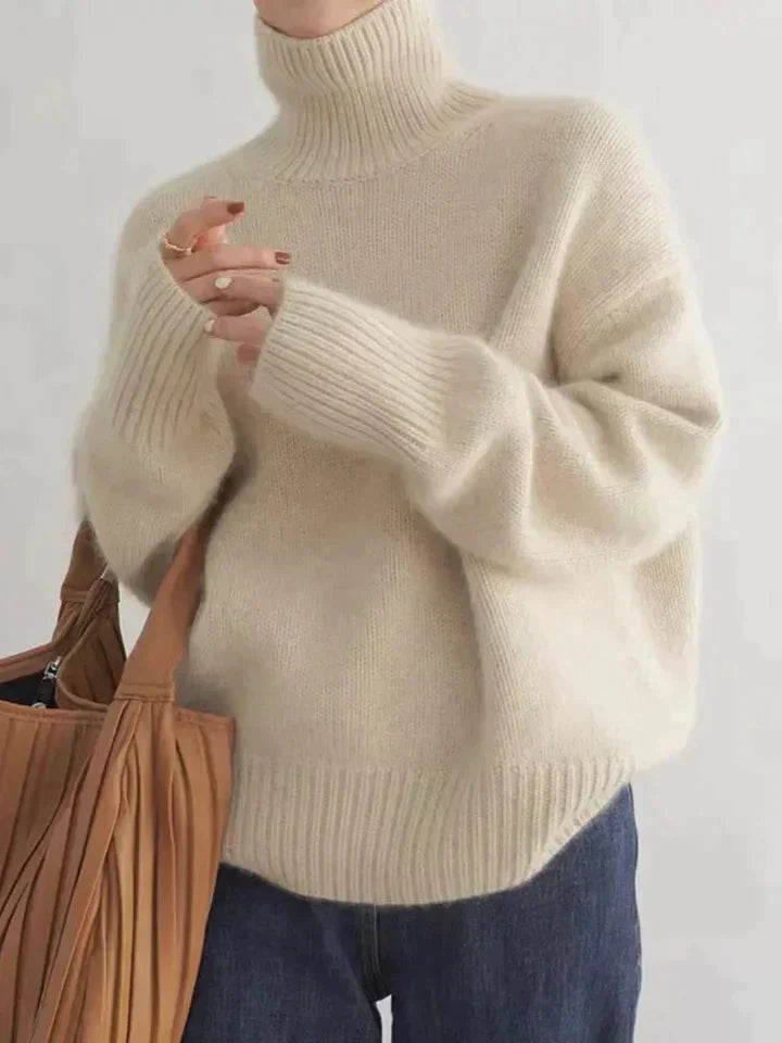 Montarello CloudSoft Turtleneck Knit Sweater