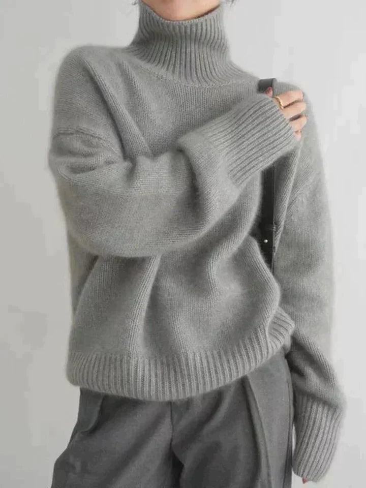 Montarello CloudSoft Turtleneck Knit Sweater