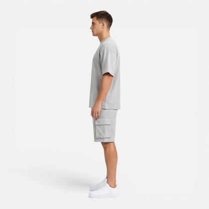 Ensemble t-shirt oversize et short cargo pour homme Montarello