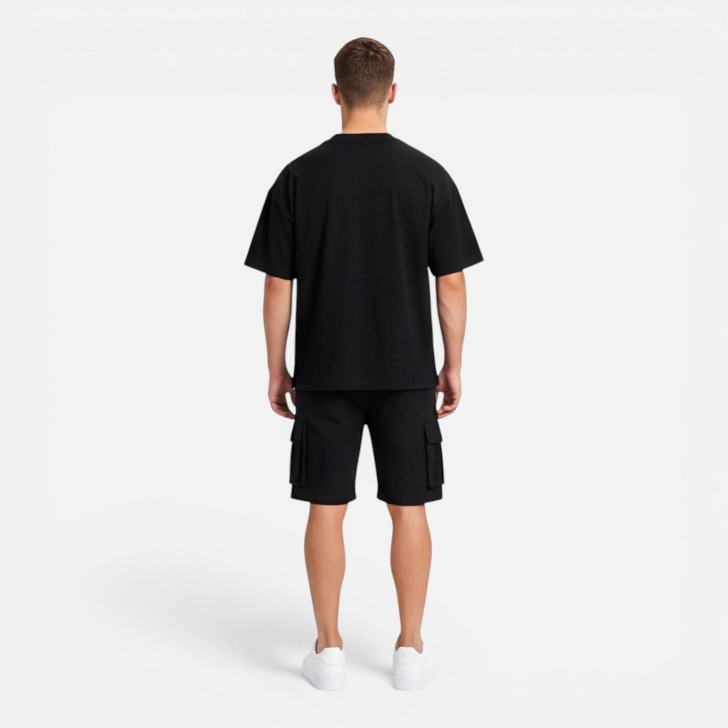 Ensemble t-shirt oversize et short cargo pour homme Montarello