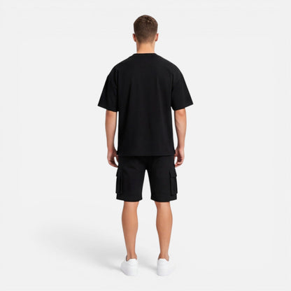Ensemble t-shirt oversize et short cargo pour homme Montarello