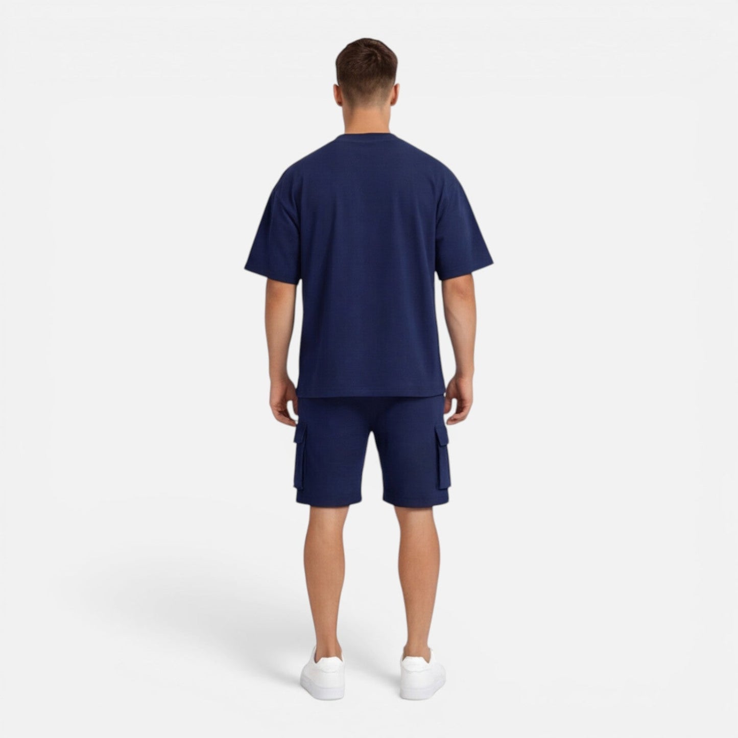 Ensemble t-shirt oversize et short cargo pour homme Montarello