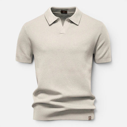 Montarello Men's Knit Polo Shirt