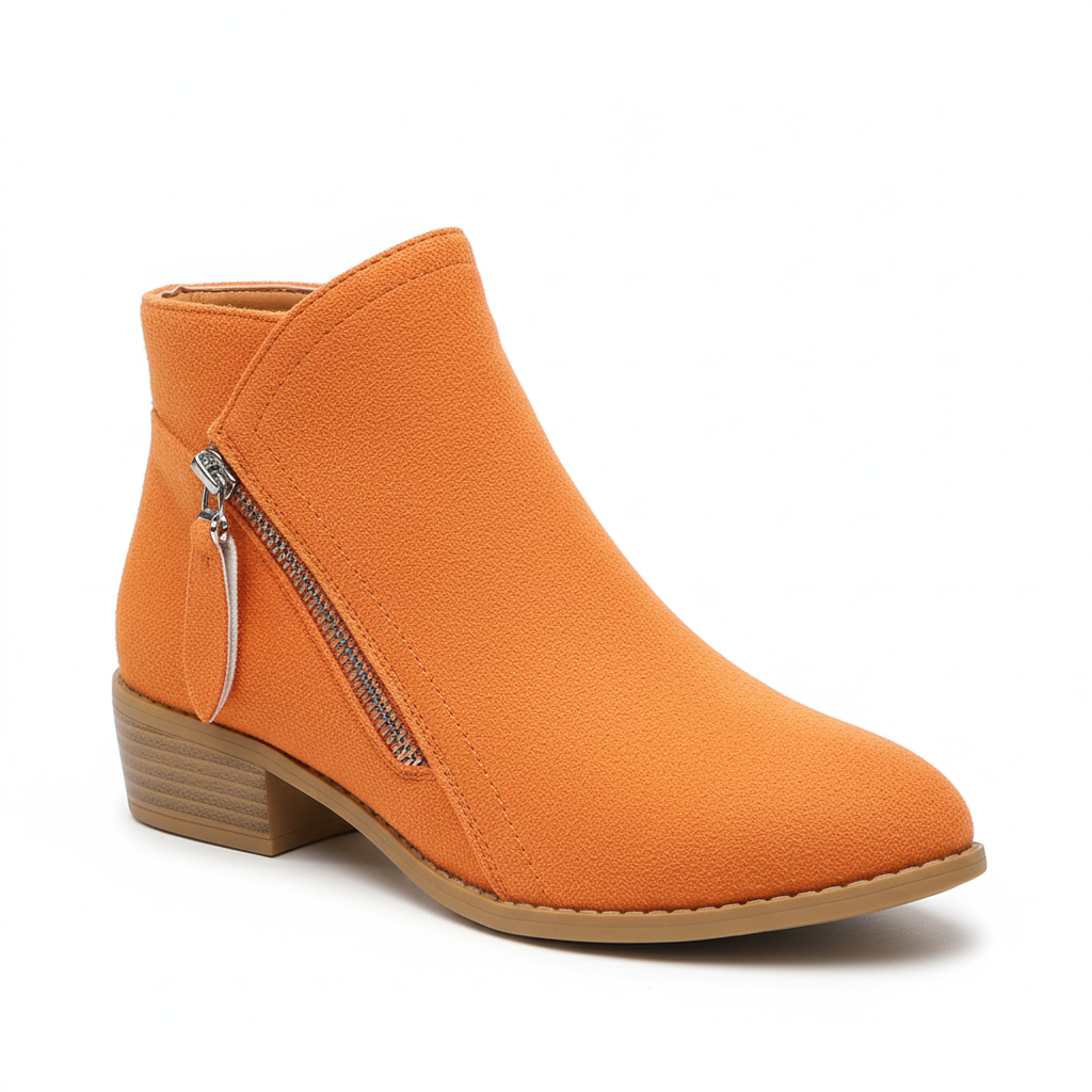 Montarello SoftSuede Side-Zip Ankle Boots
