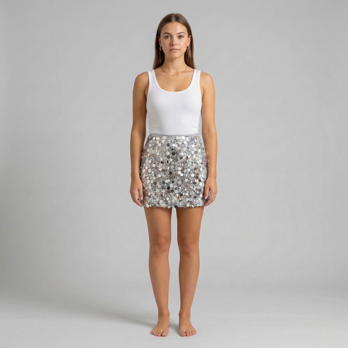 Montarello Women’s Sequin Mini Party Skirt