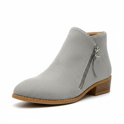 Montarello SoftSuede Side-Zip Ankle Boots