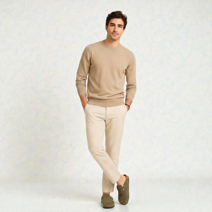 Montarello Men’s Suede Buckle Comfort Mules