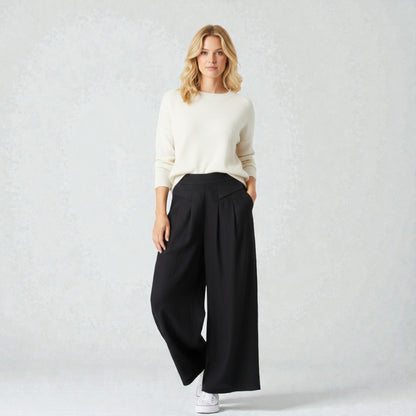 Montarello Airflow Wide-Leg Linen Trousers