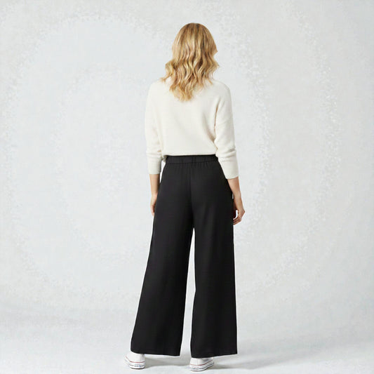 Montarello Airflow Wide-Leg Linen Trousers