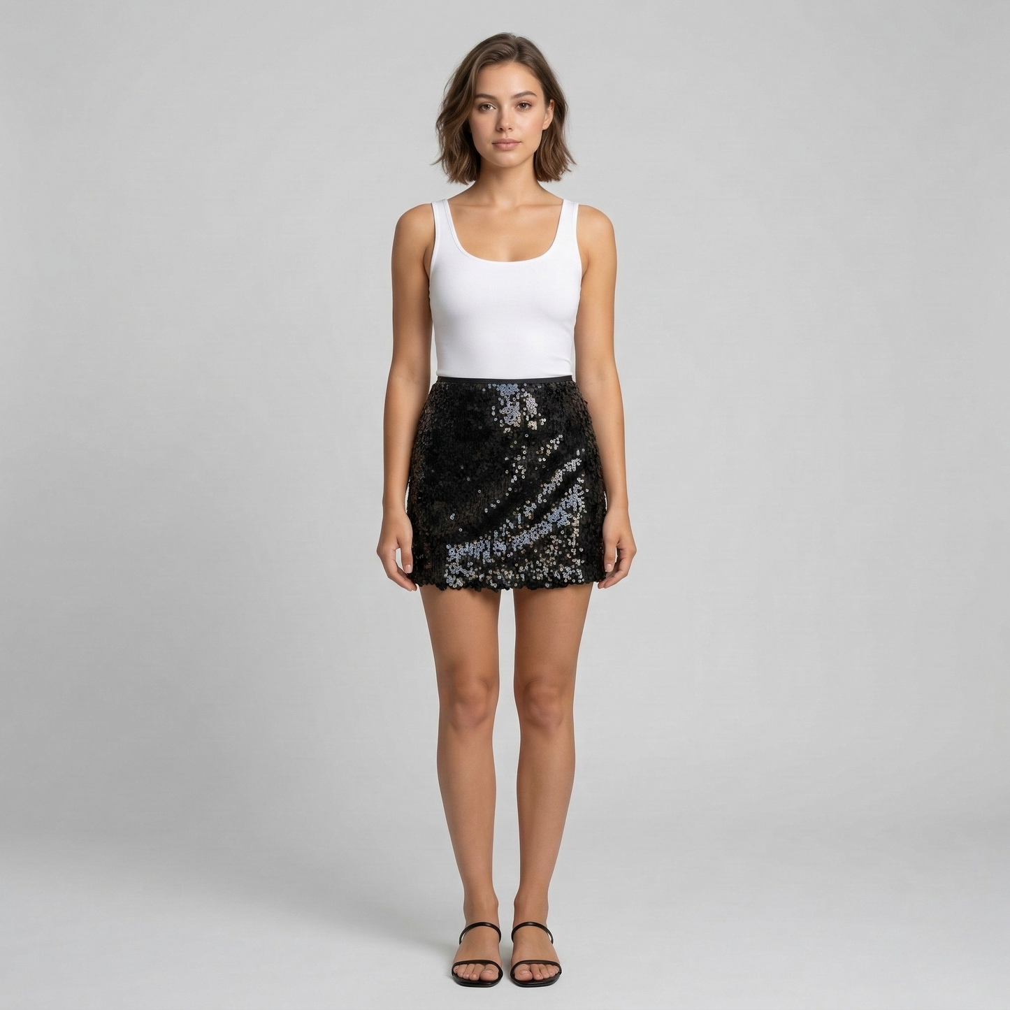Montarello Women’s Sequin Mini Party Skirt