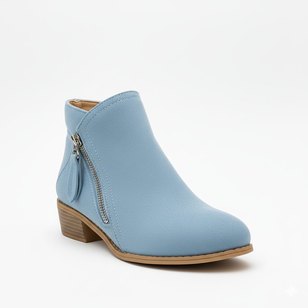 Montarello SoftSuede Side-Zip Ankle Boots
