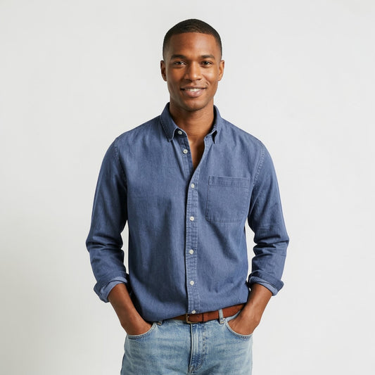 Montarello Men’s Classic Casual Shirt