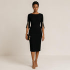 Montarello Women’s Elegant Midi Dress