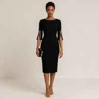 Montarello Women’s Elegant Midi Dress
