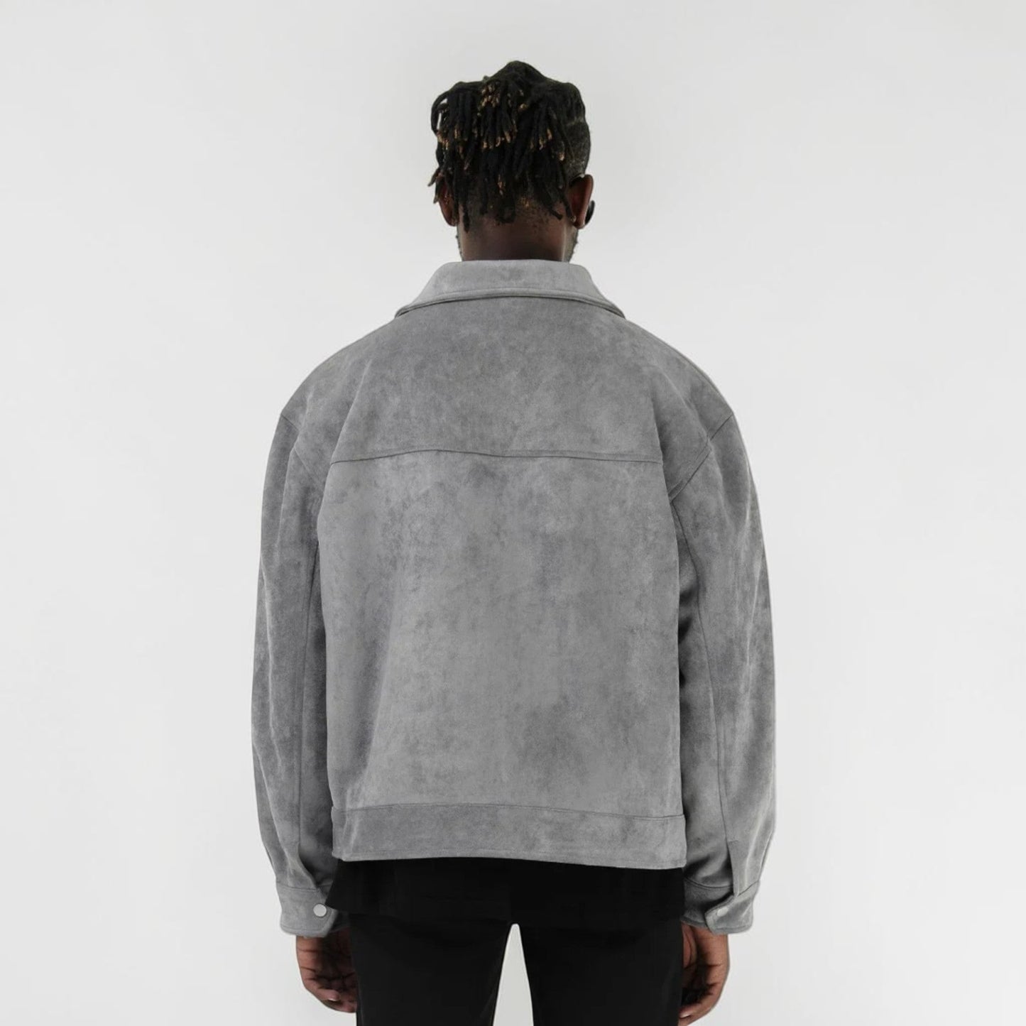 Montarello Men’s Suede Look Jacket