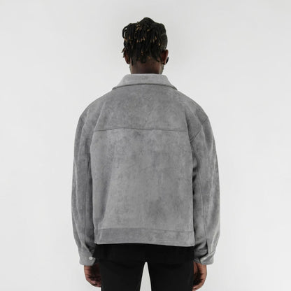 Montarello Men’s Suede Look Jacket