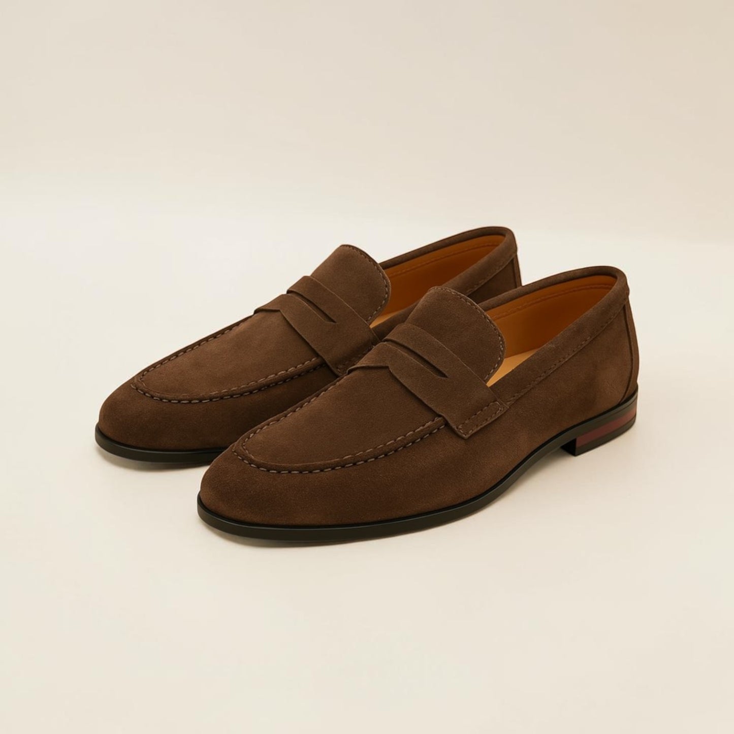Montarello Men’s Suede Look Loafers