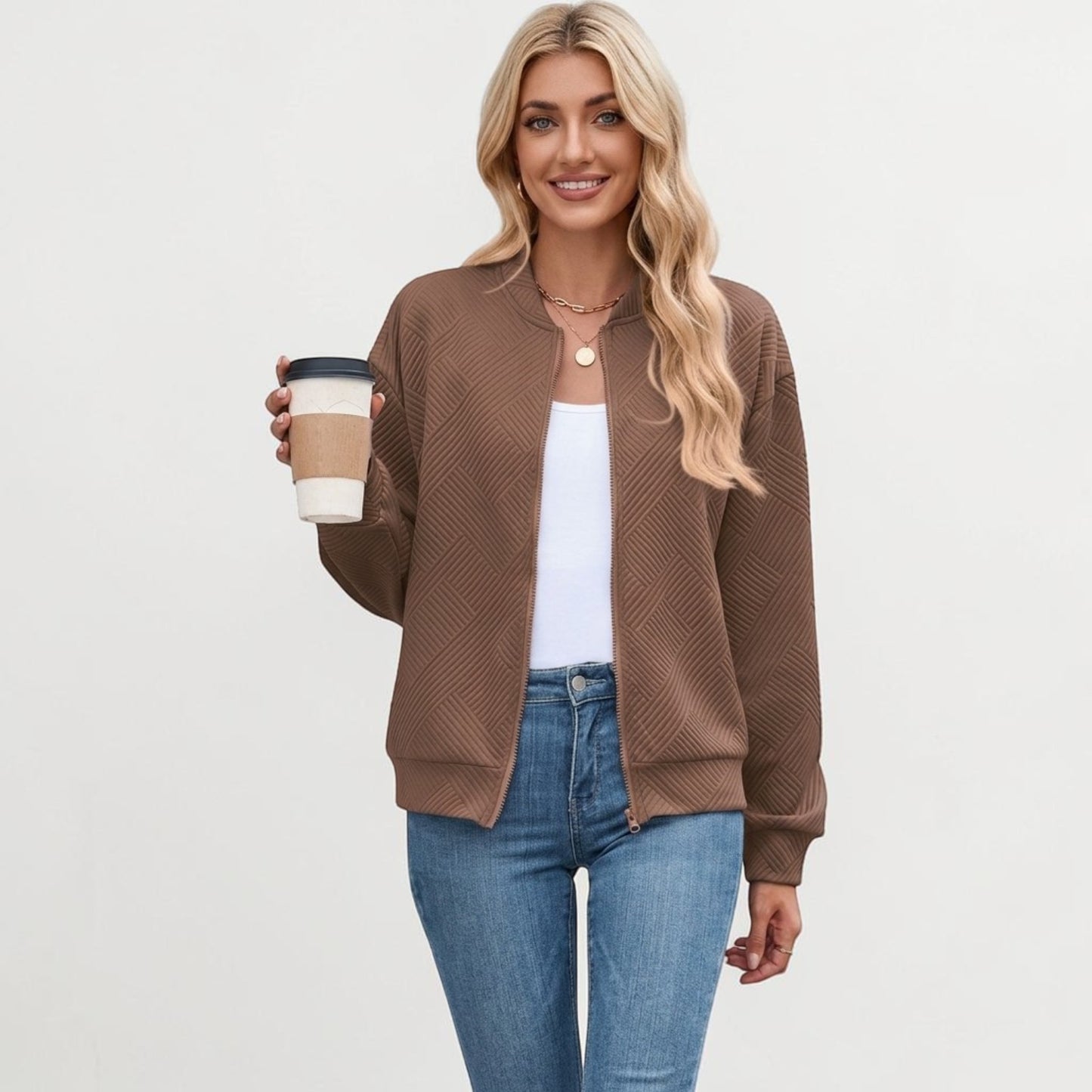 Montarello Milano Textured Bomber