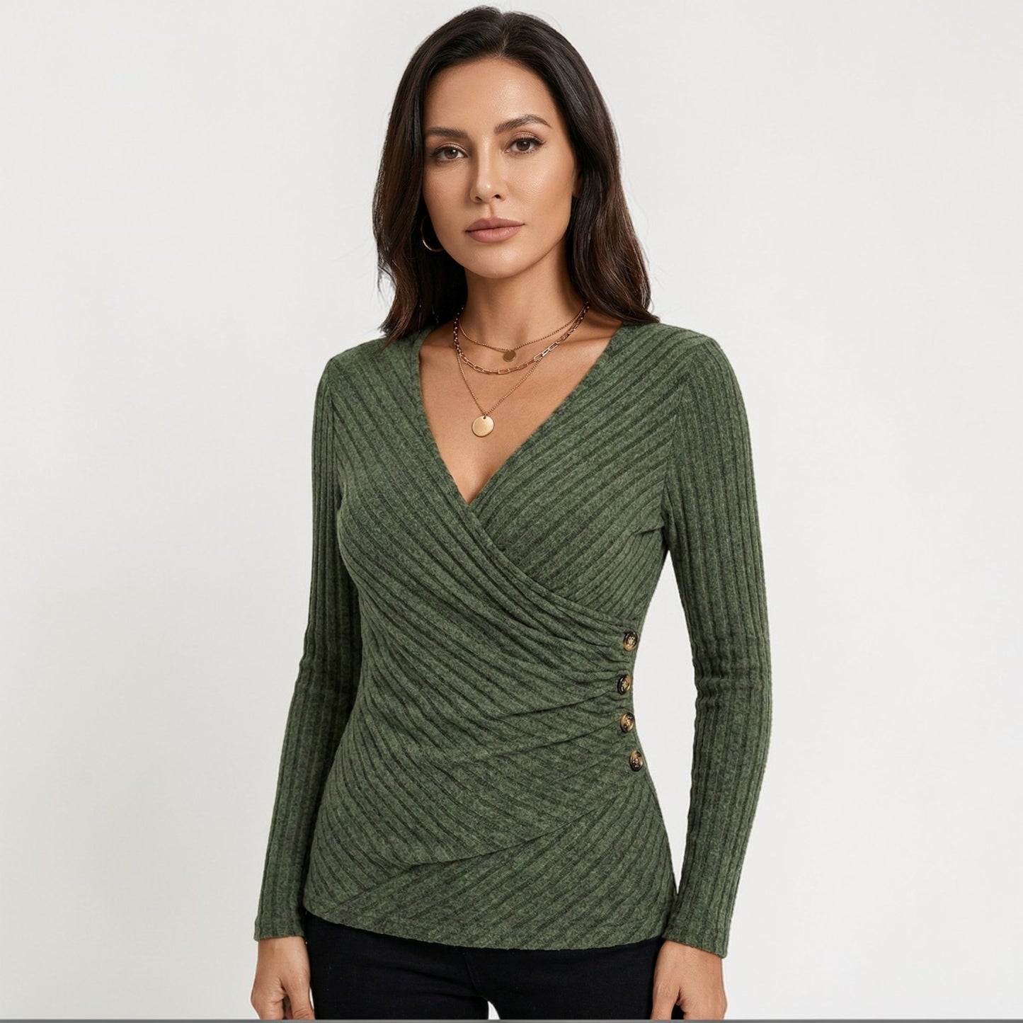 Montarello Women’s V-Neck T-Shirt