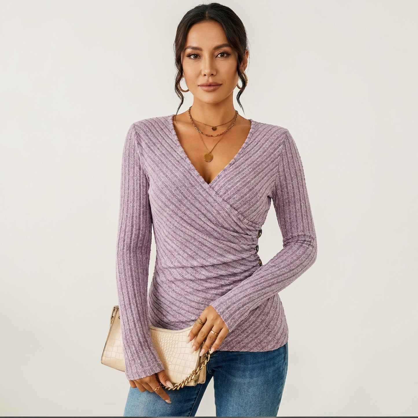 Montarello Women’s V-Neck T-Shirt