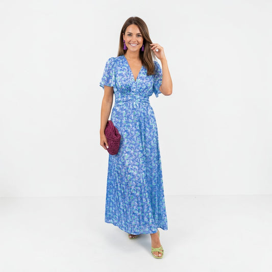Montarello Women’s V-Neck Maxi Dress