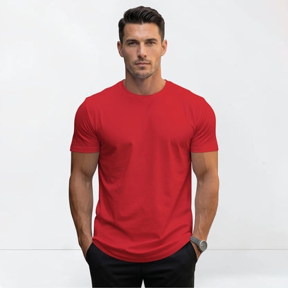 Montarello Round Neck Short Sleeve T-Shirt Men's