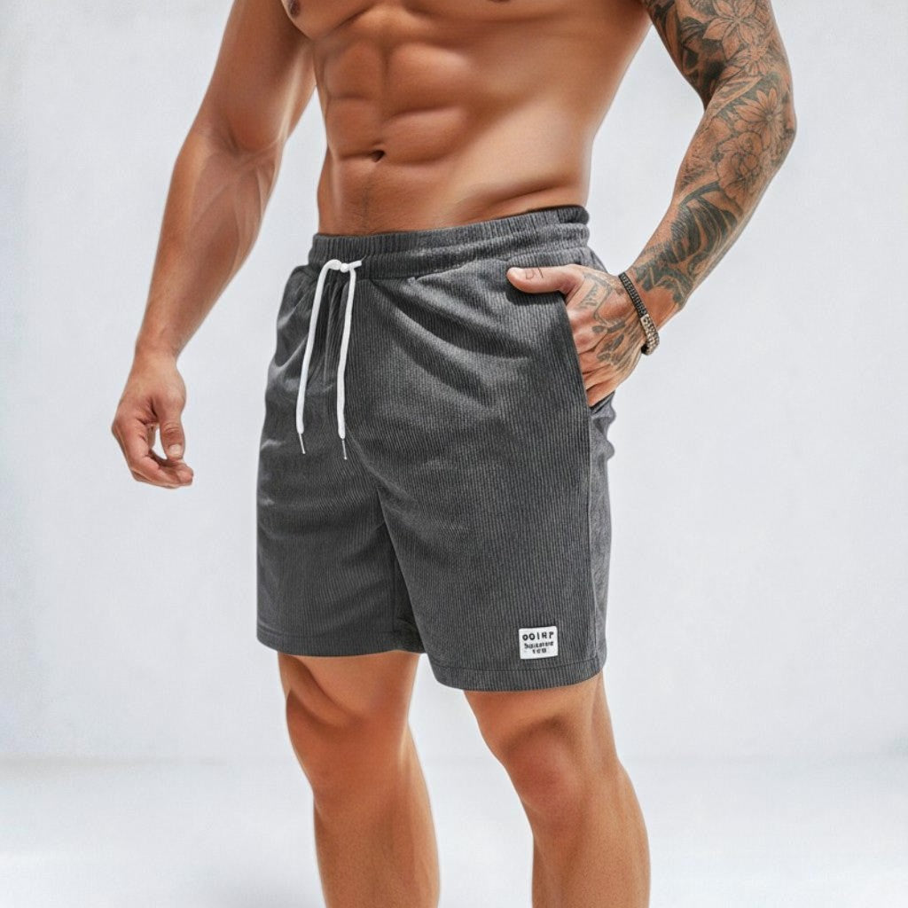 Montarello Men’s Stretch Corduroy Shorts