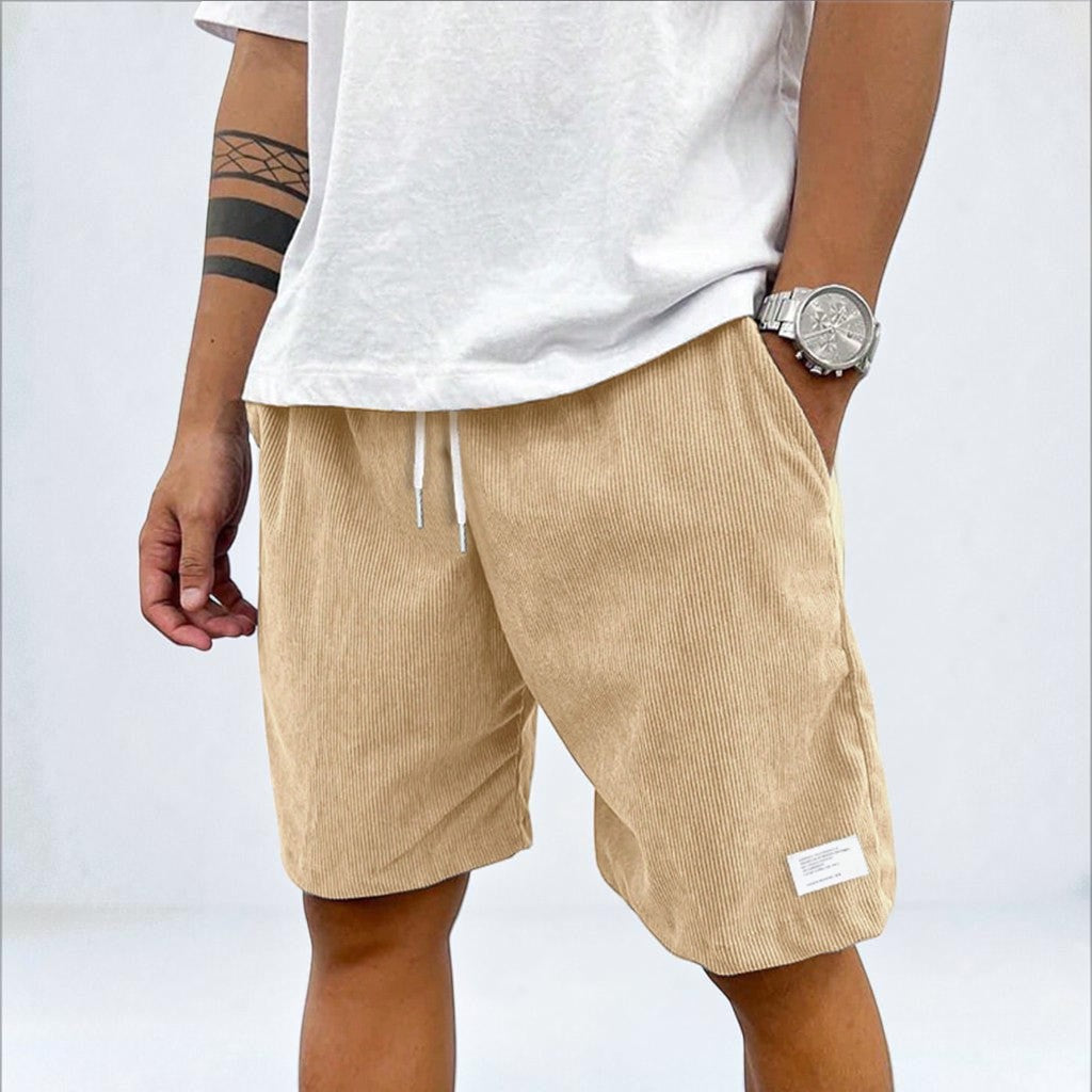 Montarello Men’s Stretch Corduroy Shorts