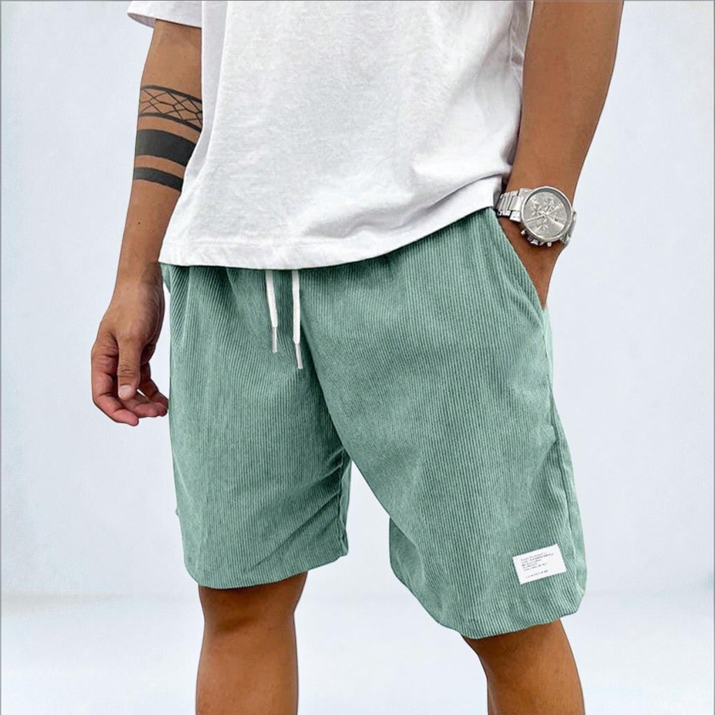 Montarello Men’s Stretch Corduroy Shorts