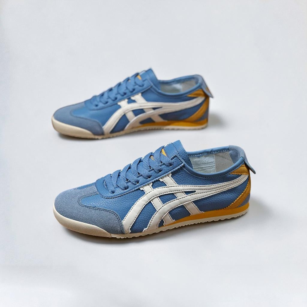 Montarello Retro Stripe Unisex Casual Sneakers