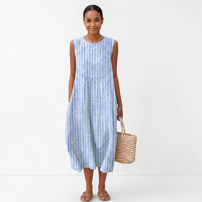Montarello Women's Sleeveless Midi Dress