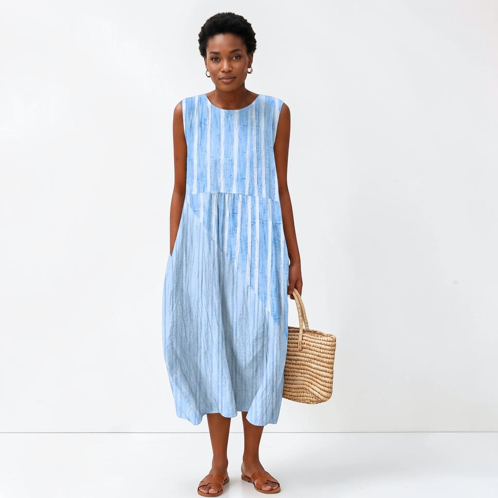 Montarello Women's Sleeveless Midi Dress