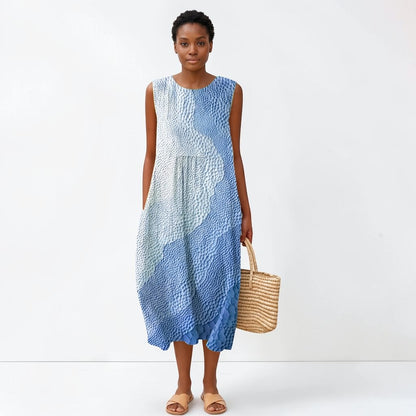 Montarello Women's Sleeveless Midi Dress
