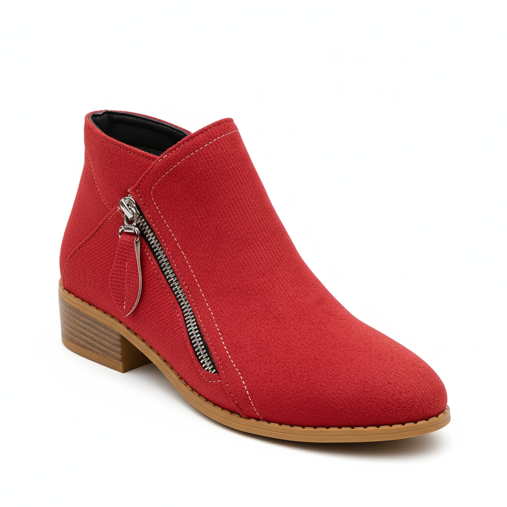 Montarello SoftSuede Side-Zip Ankle Boots