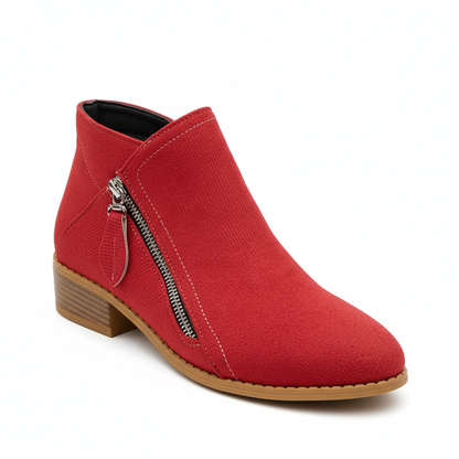 Montarello SoftSuede Side-Zip Ankle Boots