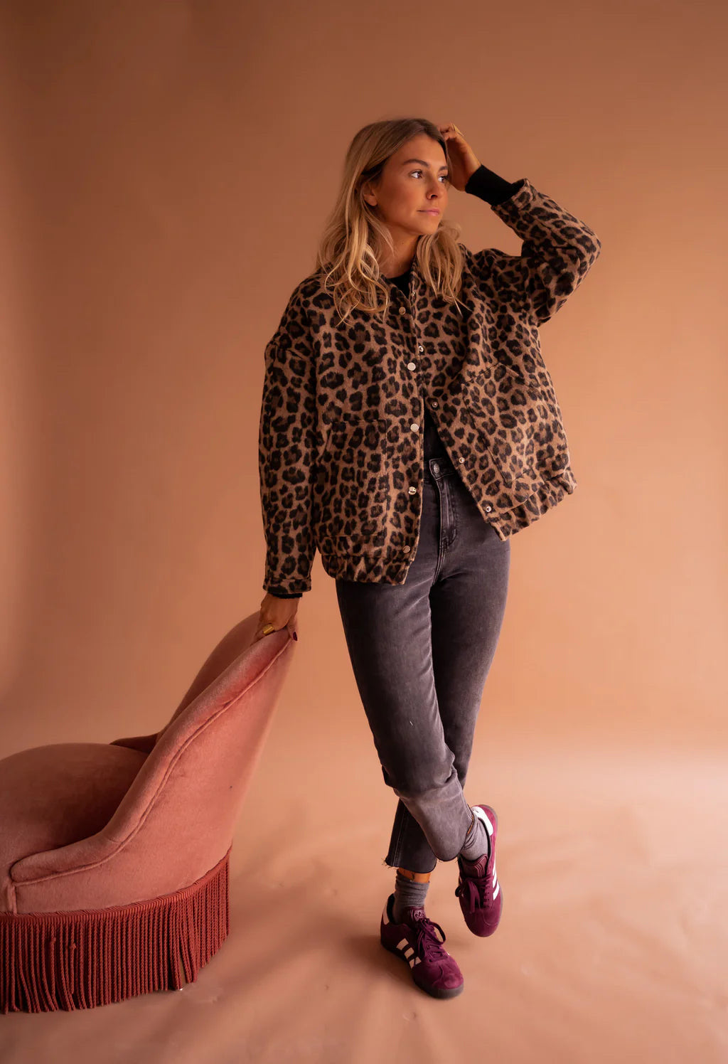 Montarello Women’s Relaxed Bomber Jacket