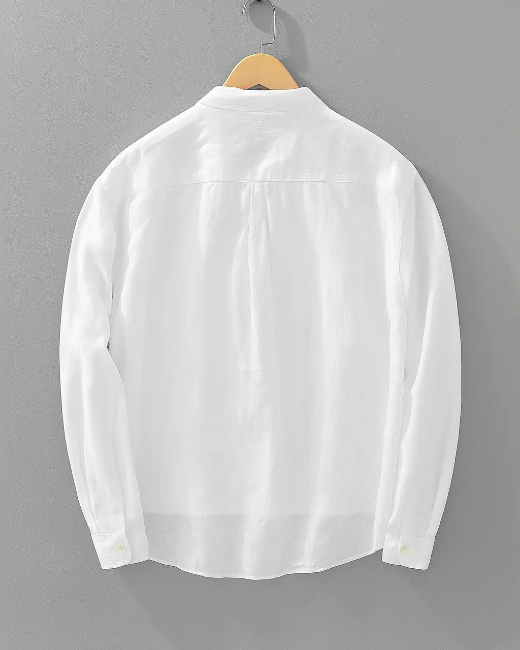 Montarello Men’s Cotton-Linen Popover Shirt