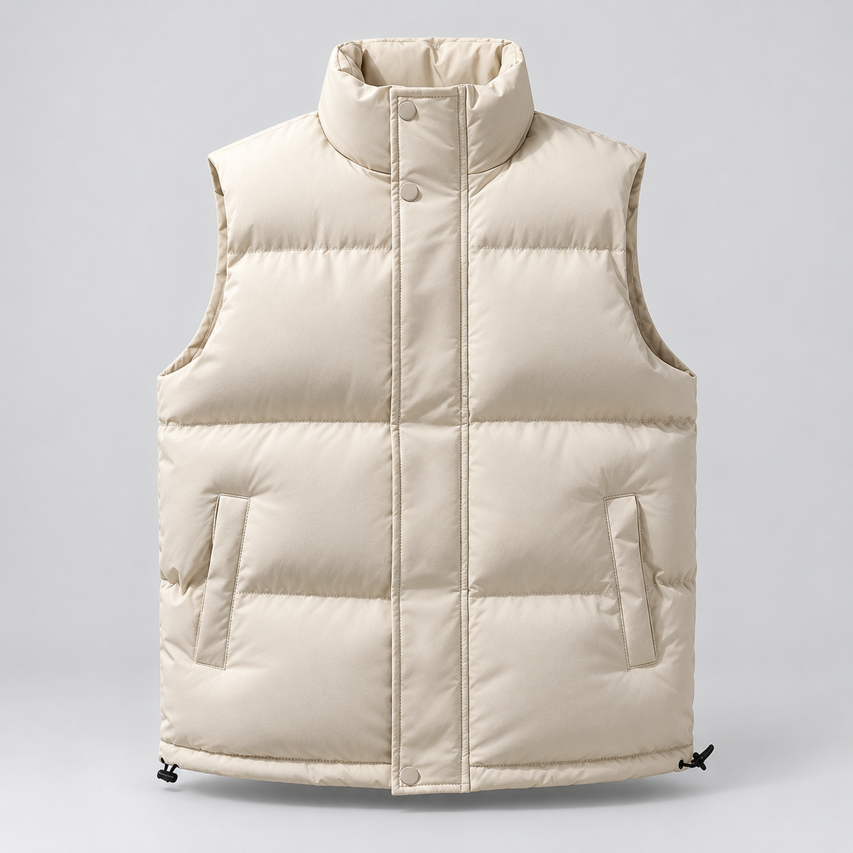 Montarello Men's Gilet Quilted Zip Front Lightweight