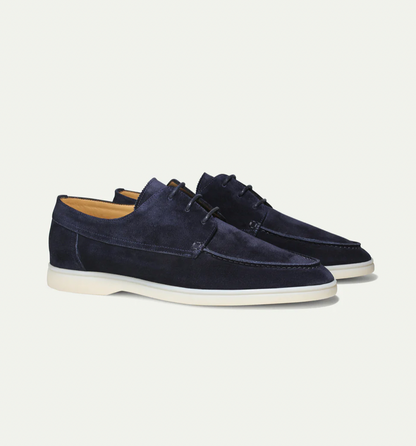 Montarello Suede-Look Men's Lace-Up Dress Shoes