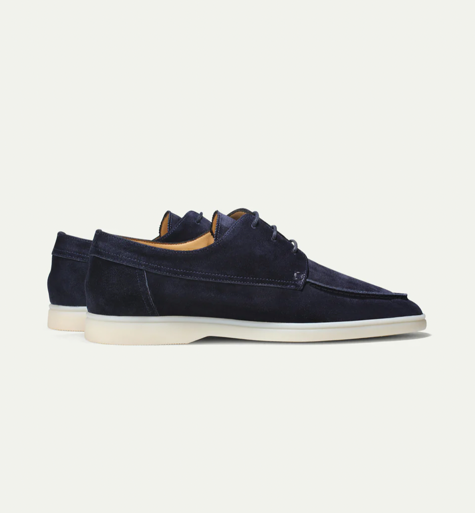 Montarello Suede-Look Men's Lace-Up Dress Shoes