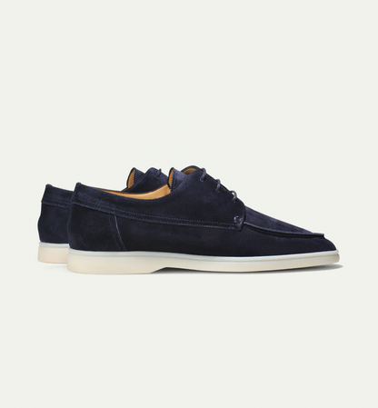 Montarello Suede-Look Men's Lace-Up Dress Shoes