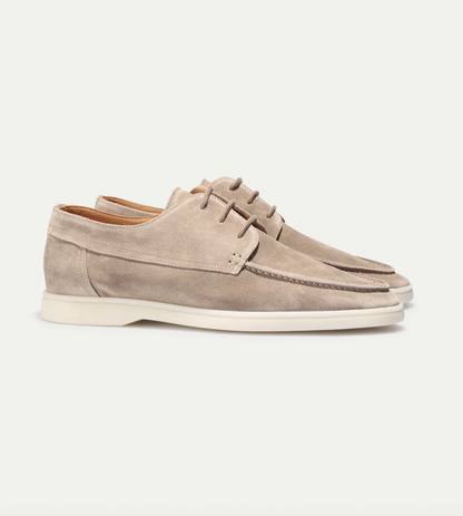 Montarello Suede-Look Men's Lace-Up Dress Shoes