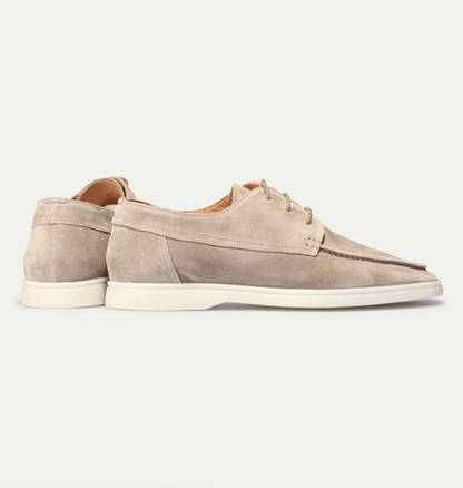Montarello Suede-Look Men's Lace-Up Dress Shoes