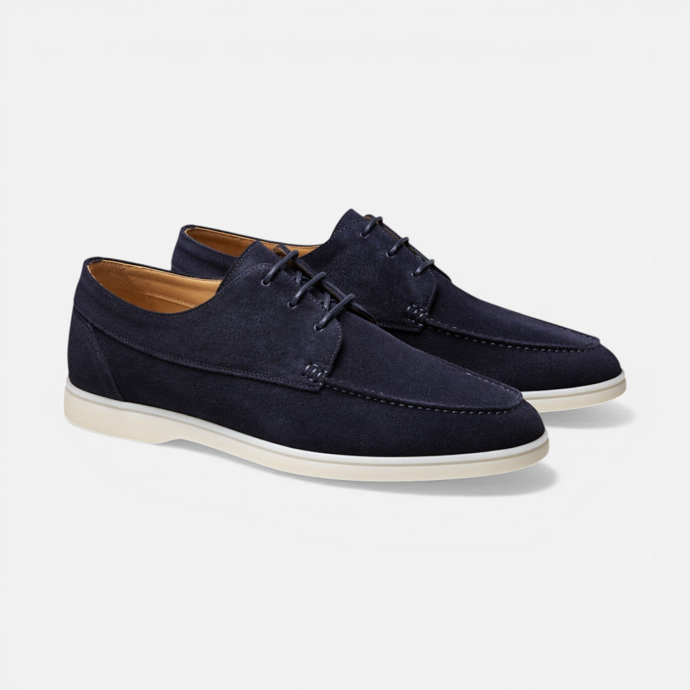 Montarello Men's Lace-Up Loafer Style Dress Shoes