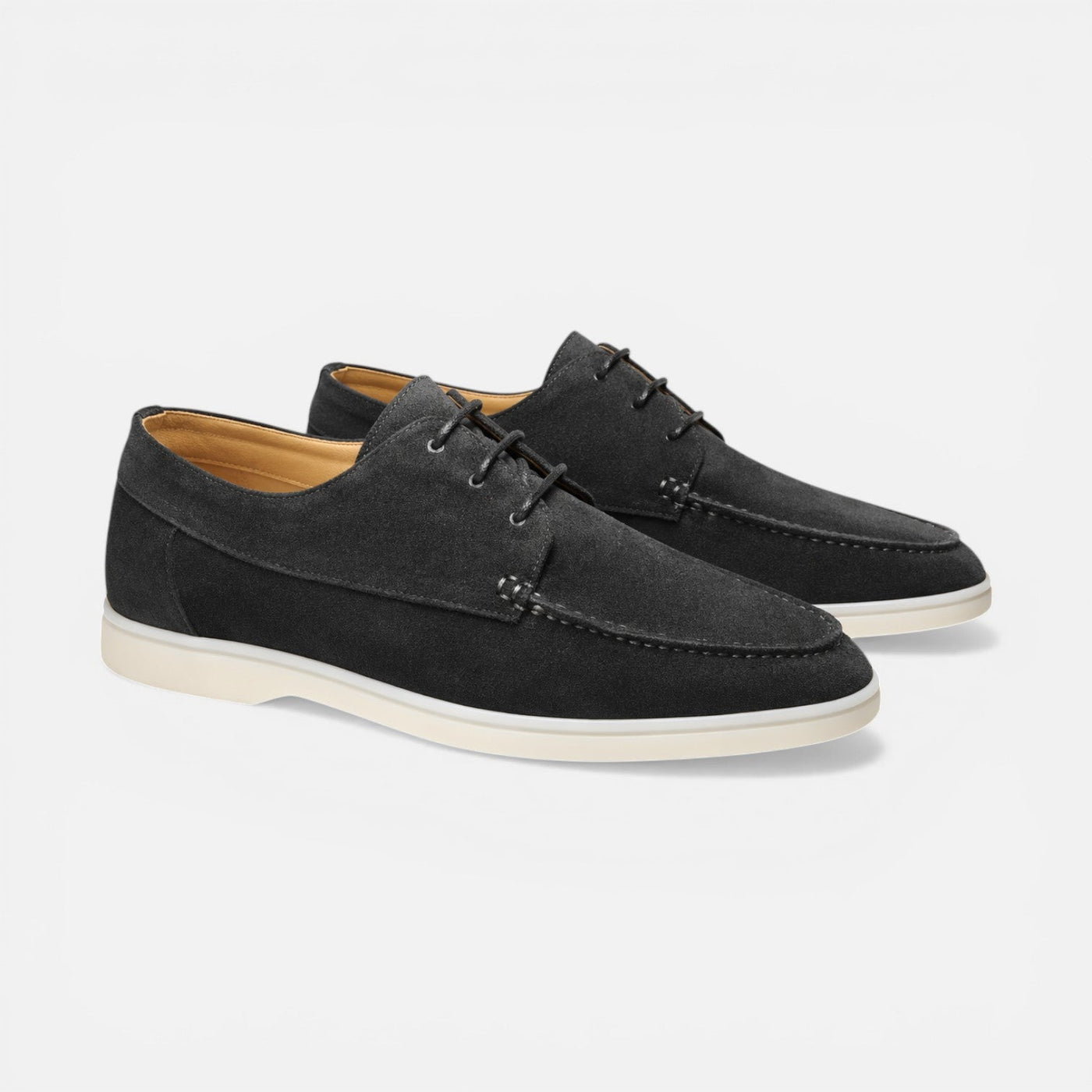 Montarello Men's Lace-Up Loafer Style Dress Shoes