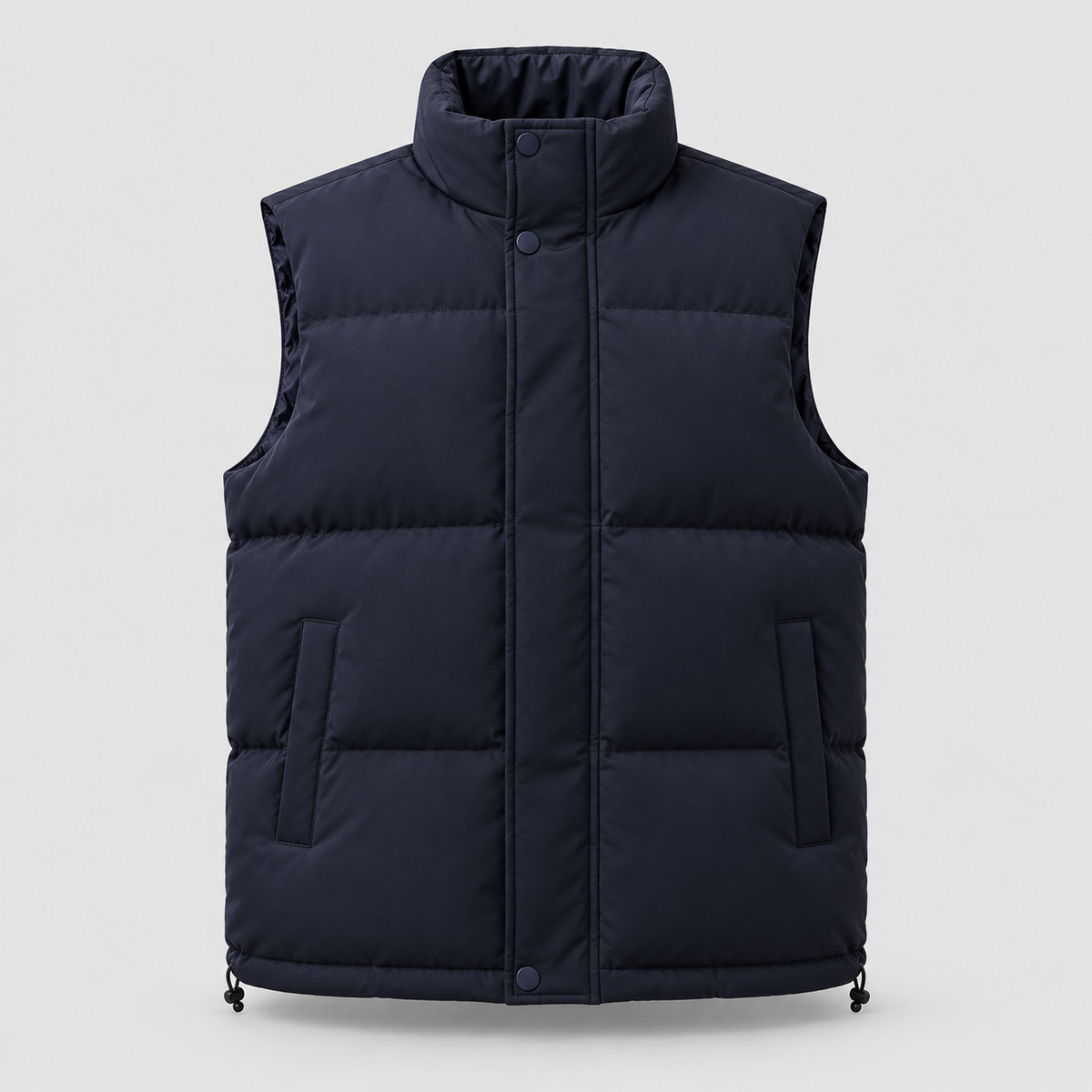 Montarello Men's Gilet Quilted Zip Front Lightweight