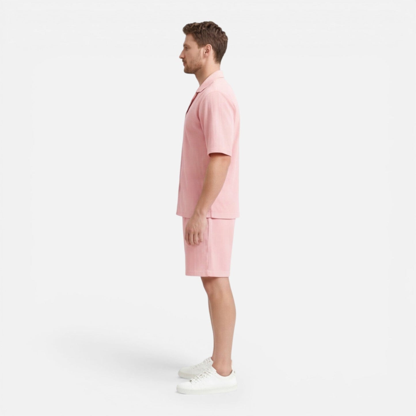 Ensemble chemise texturée et short pour homme Montarello