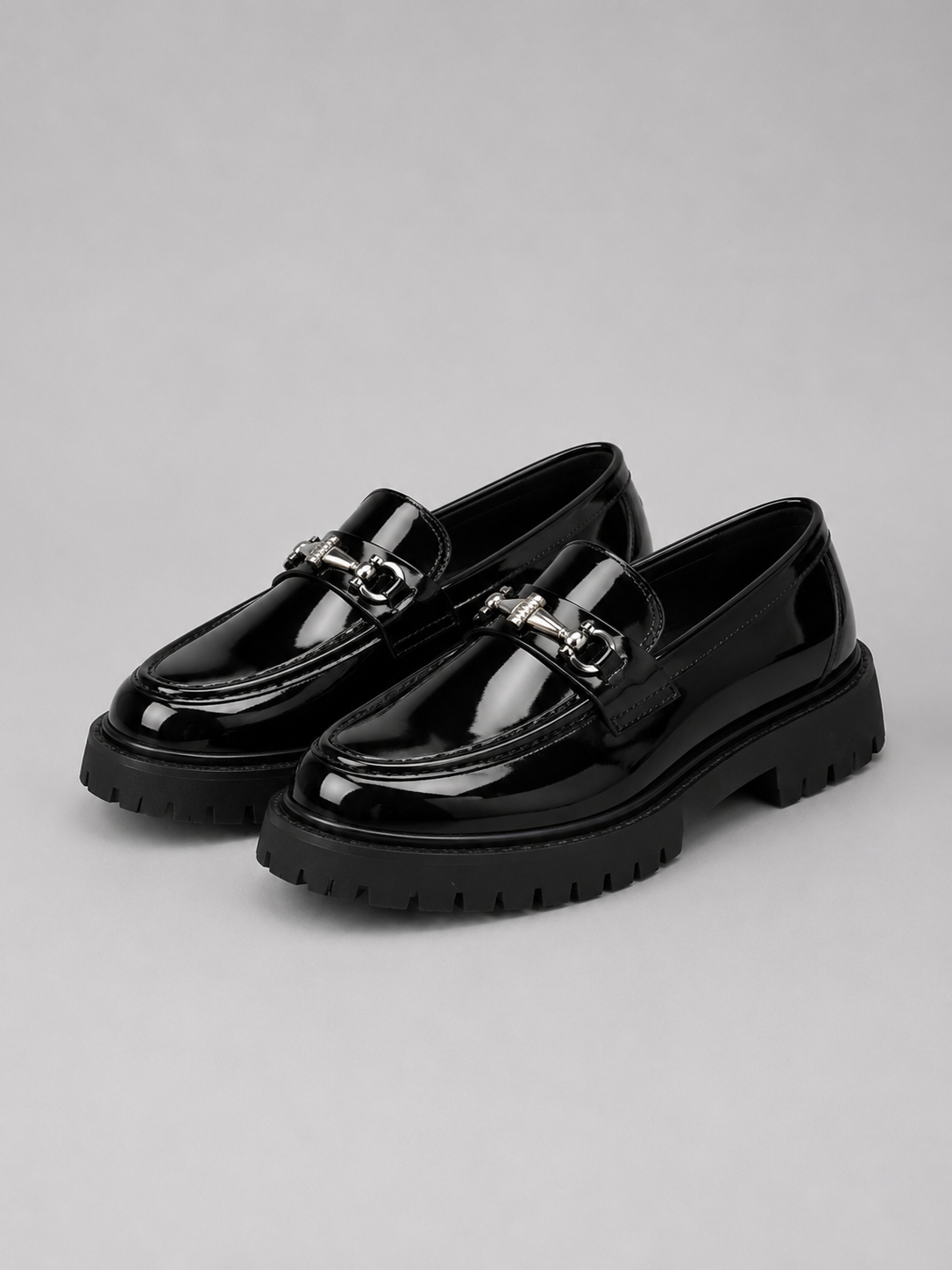 Montarello Men's Loafers Chunky Sole Slip On
